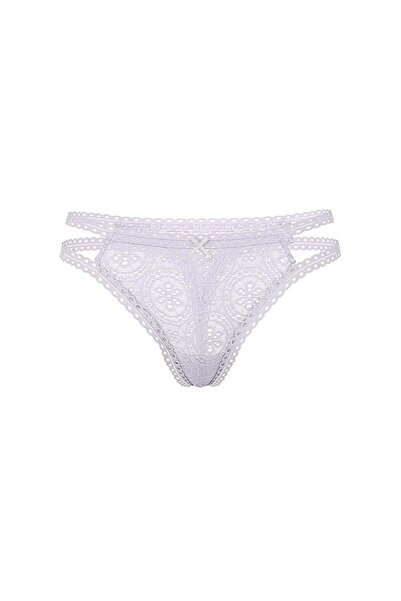 Victoria's Secret Wink Ruffled Lace Thong