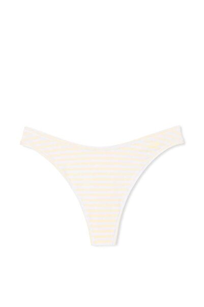 Victoria's Secret Cotton Deep Leg Cut Thong
