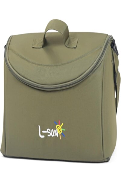 L-Sun Children's stroller, sports with sleeping position, folding trolley, footmuff and bag