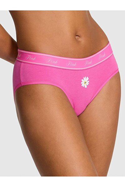 Victoria's Secret Cotton Hiphugger Panties with Logo