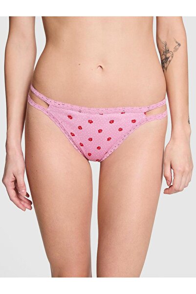 Victoria's Secret Wink lace strap thong