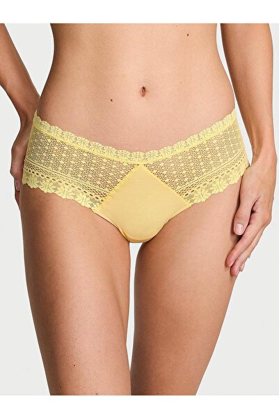 Victoria's Secret Laser Cut Daisy Lace Cheeky Panties