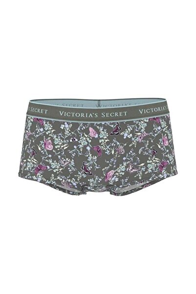 Victoria's Secret Cotton Boyshort Panties with Logo