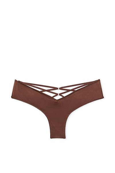 Victoria's Secret Deep Leg Cut Panties with Back Straps