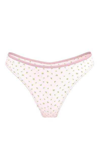 Victoria's Secret Cotton Deep Leg Cut Thong