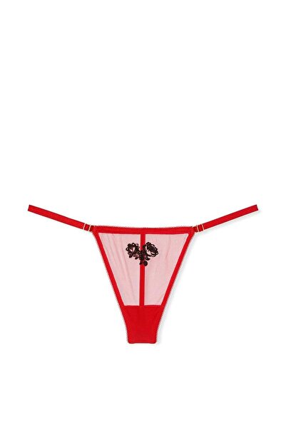 Victoria's Secret Flirty Fishnet Adjustable V-String Panties