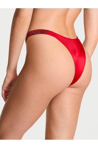 Victoria's Secret Chiloți brazilian cu bretele strălucitoare