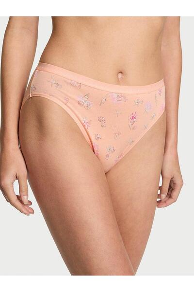 Victoria's Secret Flexible Cotton Deep Leg Cut Brief Panties