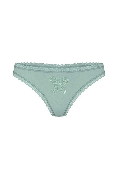 Victoria's Secret Lace Detailed Cotton Panties