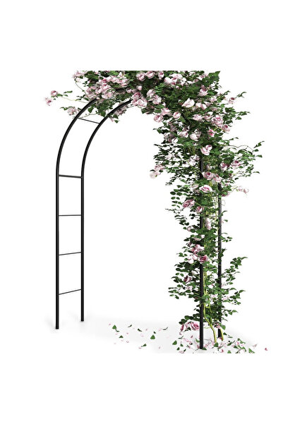 shumee Pergola ogrodowa metalowa 145x235 cm