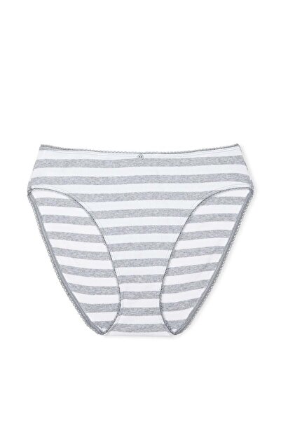 Victoria's Secret Ribbed Deep Leg Cut Brief Panties