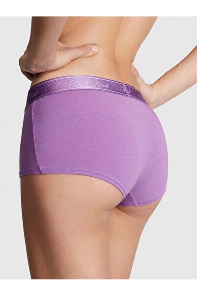Victoria's Secret Cotton Boyshort Panties with Logo