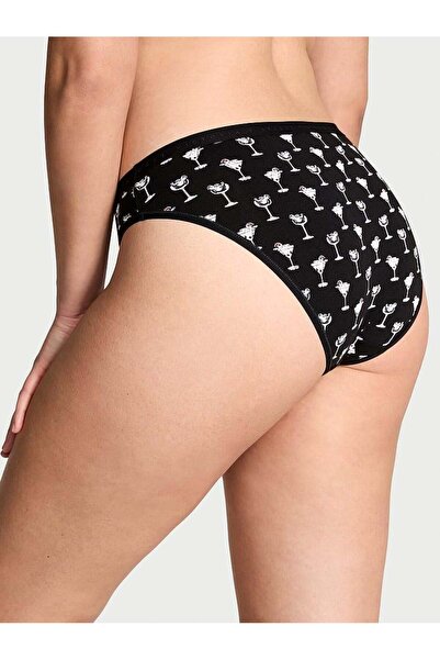 Victoria's Secret Chiloți de bikini din bumbac elastic