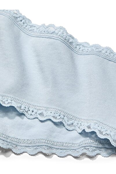 Victoria's Secret Cotton Cheeky Panties with Lace Waist