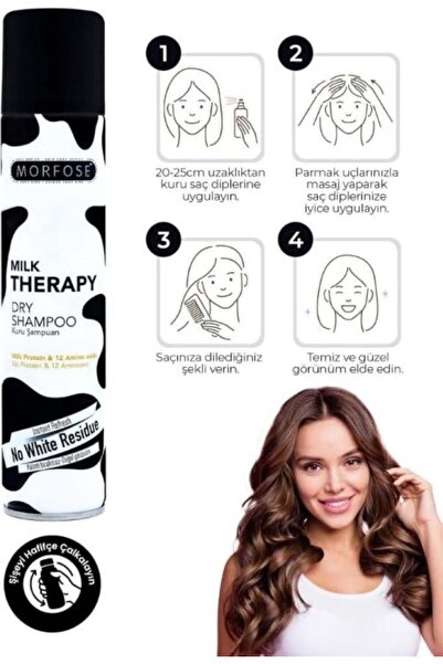 Morphose Therapeutic Milk Dry Shampoo - 200 ml