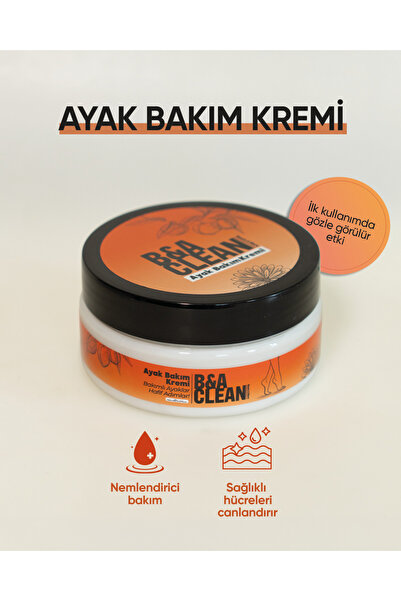 bacleancare Ayak Kremi - Nemlendirici Bakım - İlk Kullanımda Fark - Hücreleri Canlandırır