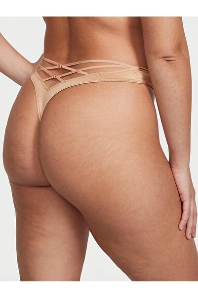 Victoria's Secret Tanga Deep Leg croială cu bretele la spate