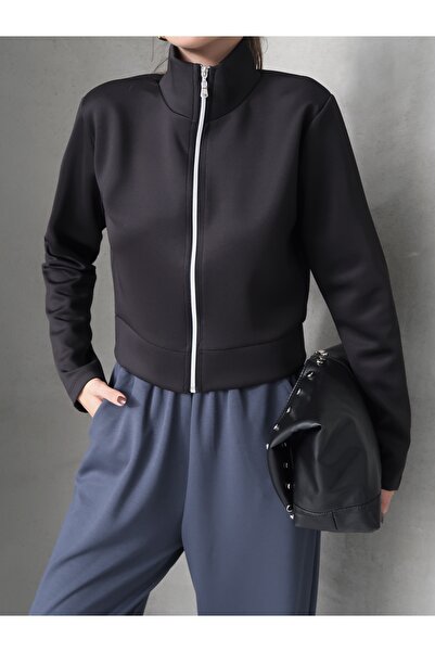 Paw Garage Γυναικείο μπουφάν Naro με μεταλλικό φερμουάρ