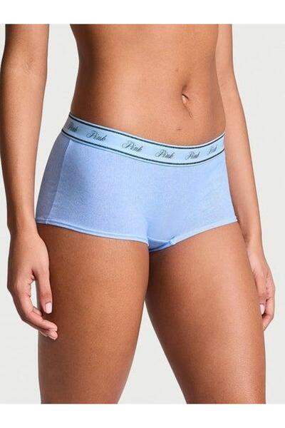 Victoria's Secret Cotton Boyshort Panties with Logo