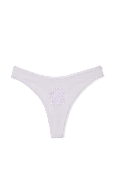 Victoria's Secret Cotton Daisy Thong