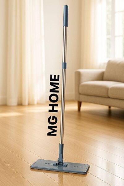 MG HOME Tablet Mop Flat Mop Set 1 Adet Yedek Mop Hediye Duvar Temizlik Yer Te...