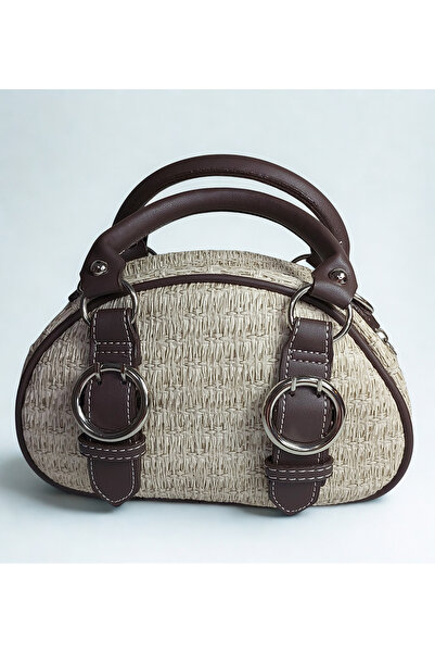 HASU HASIR GÖRÜNÜMLÜ KÜÇÜK BOY OMUZ VE ELÇANTASI