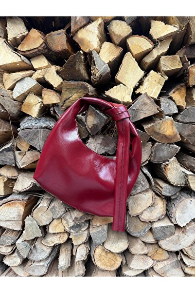ila bags Geantă Knot Burgundy