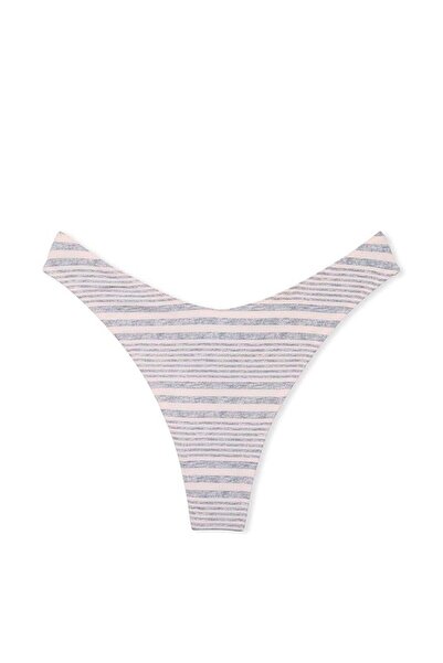 Victoria's Secret Stretchy Cotton Deep Leg Cut Scoop Thong