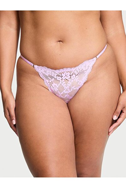 Victoria's Secret Adjustable V-String Panties with Lace