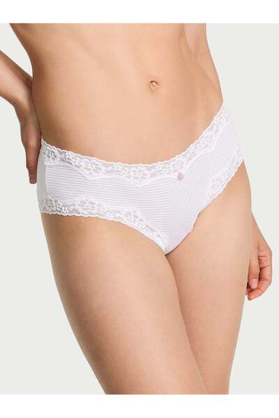 Victoria's Secret Cotton Lace Cheeky Panties