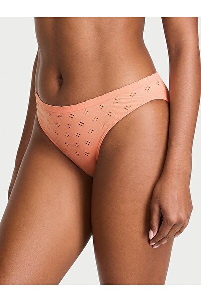 Victoria's Secret Seamless Scalloped Bikini Panties