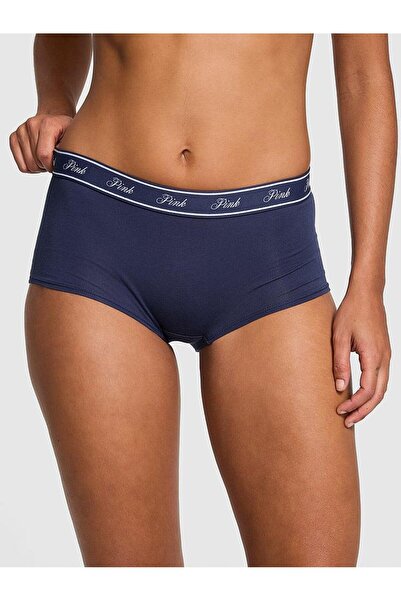 Victoria's Secret Cotton Boyshort Panties with Logo