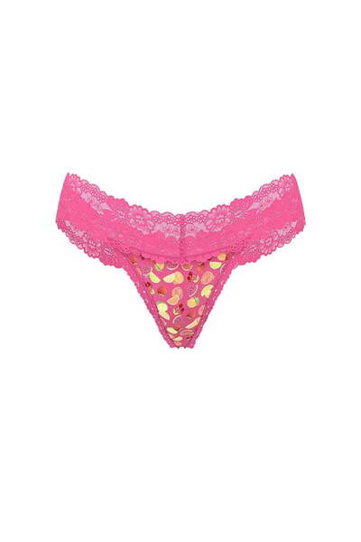 Victoria's Secret Wink Lace Trimmed Thong