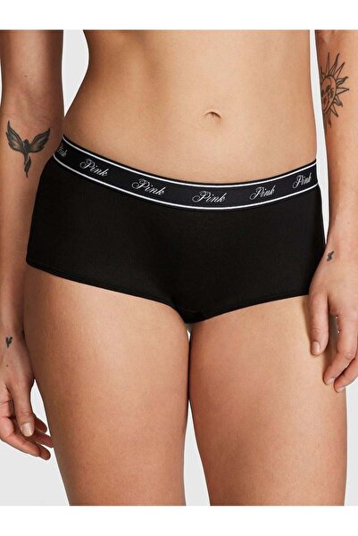 Victoria's Secret Cotton Boyshort Panties with Logo