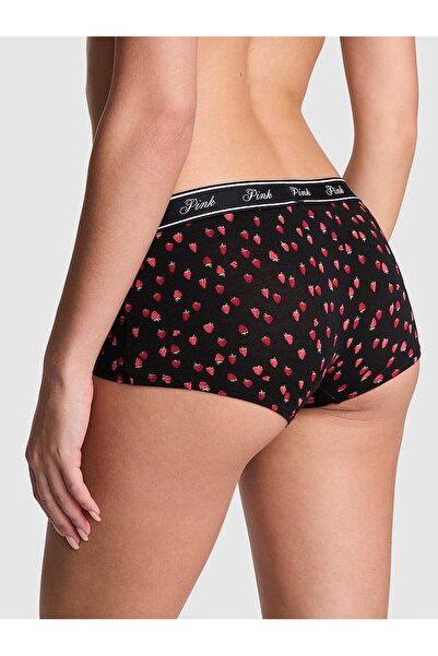 Victoria's Secret Cotton Boyshort Panties with Logo