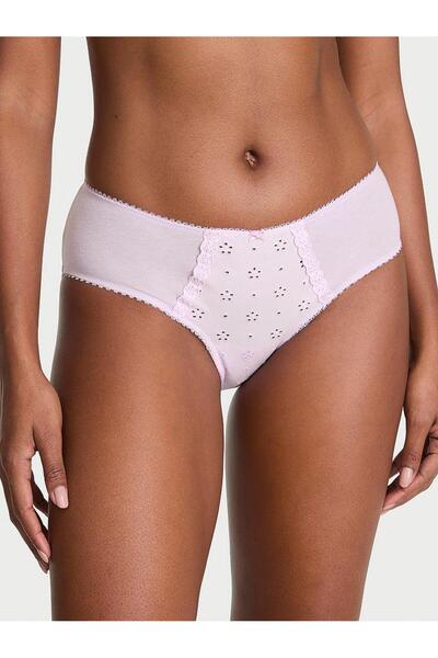 Victoria's Secret Stretchy Cotton Ruffled Hiphugger Panties