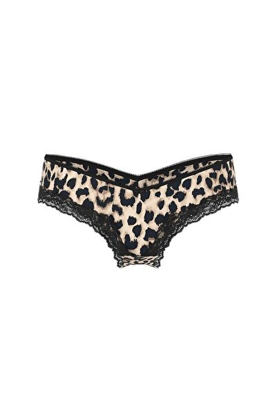 Victoria's Secret Lace Trimmed Tulle Cheeky Panties