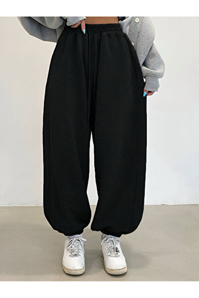 KAPHONE Kadın 2 İplik Oversize Jogger Eşofman Altı