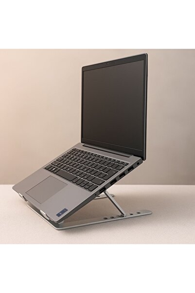 Home Laptop Standı Bilgisayar Tutucu Metal Kılıflı Stand