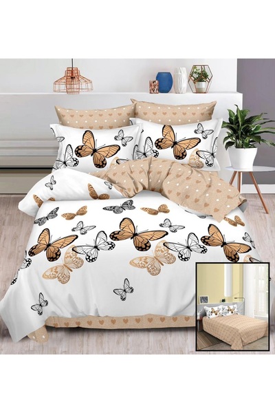 OEM Lenjerie Bubmac Finet, Pucioasa, Pat Dublu, 2 Persoane, Cearceaf Cu Elast...