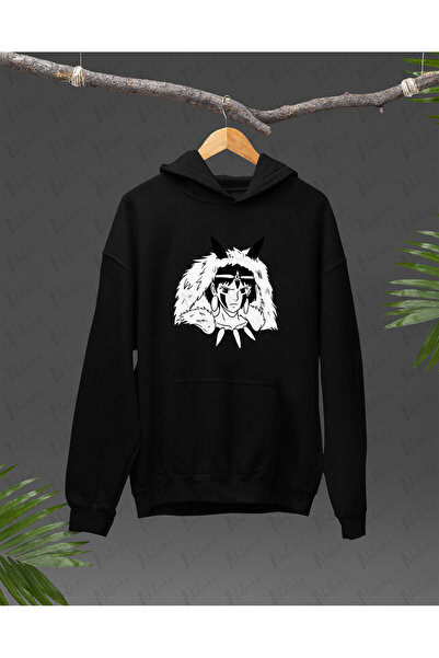 Nulivez تصميم أنيمي ستوديو جيبلي برينسيس مونونوكي مطبوع ، هوديي عالي الجودة ل...