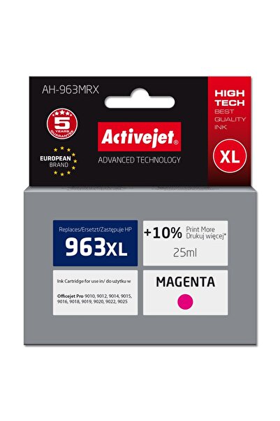 HP Cerneală Activejet AH-963MRX Magenta 963XL