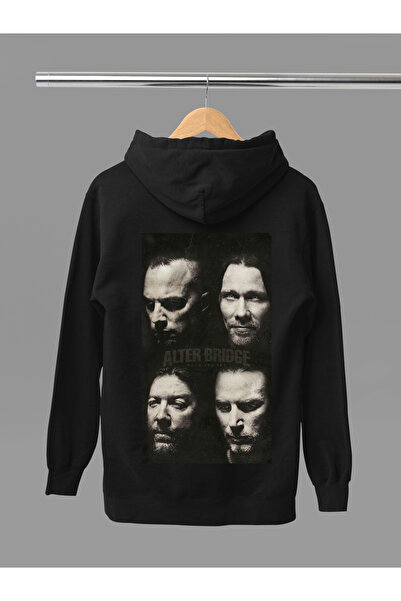 MAGORS سترة روك من القطن المطبوع بأكمام طويلة من ALTER BRIDGE موديل مبطن بالص...