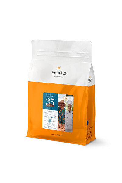 Veliche Sütlü Kuvertür Drop Çikolata %35 (10 Kg) (Belçika Çikolatası)