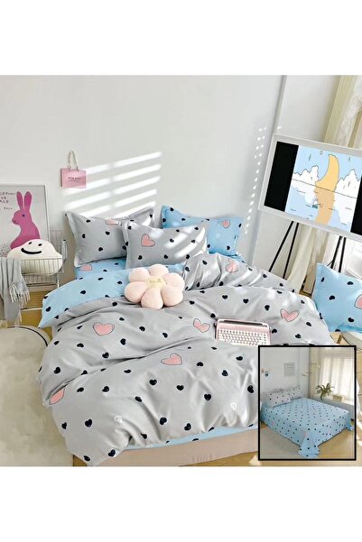 OEM Lenjerie Bumbac Finet, Pucioasa, Pat Dublu, 2 Persoane, 6 Piese