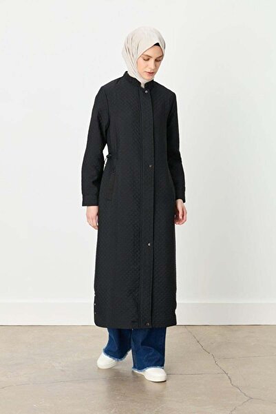 Nihan Thin Quilted Drawstring Waist Cap