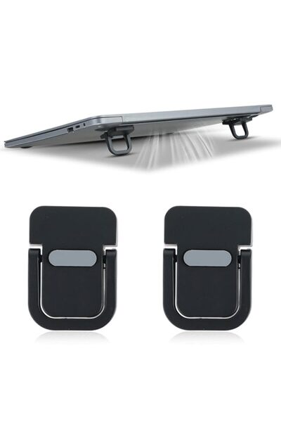 Generic 2 Pcs Foldable Keyboard Riser Stand for Desk, Adjustable Tilt & Porta...