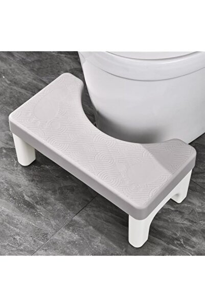 Generic Squatting Toilet Stool，Heavy Duty Plastic Squatting Poop Footstool, Portable Non-Slip Toilet Assist