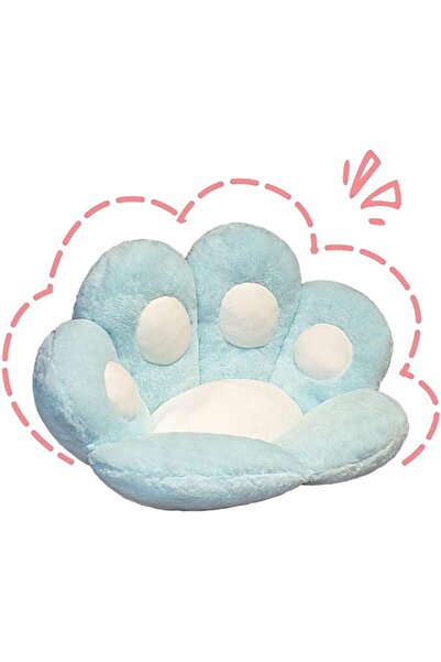 Generic وسادة مخلب القط من جودزوورلد وايد - وسادة مقعد مريحة ولطيفة على شكل مخلب القط، كرسي مكتب أريكة كسولة