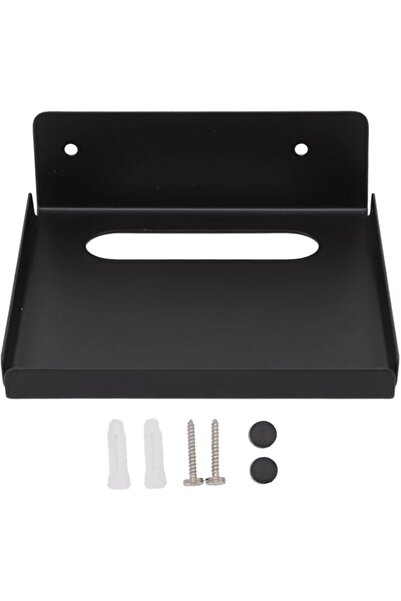 Generic رف علوي للتلفزيون، منظم أعلى الشاشة، رف أنيق من الفولاذ المقاوم للصدأ مثبت على الحائط مع حامل من سبائك الألومنيوم، Du